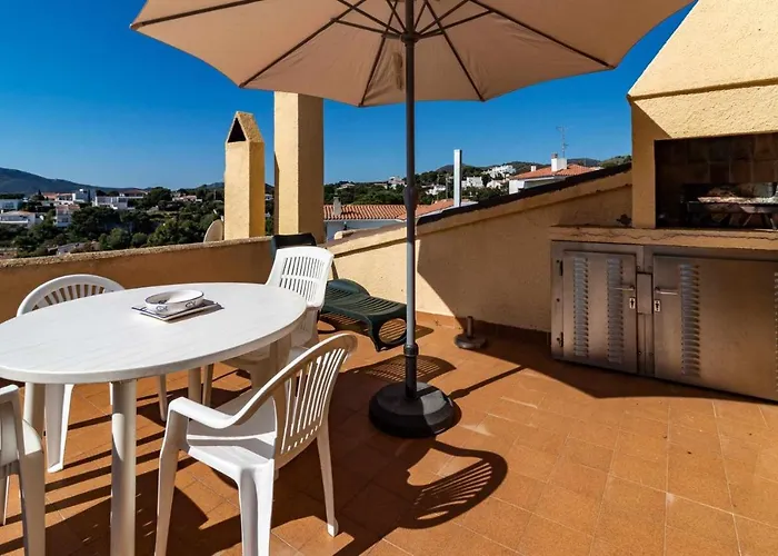 Cap Ras 03 - Atico Acogedor Con Vistas Al Mar 公寓 赫罗纳